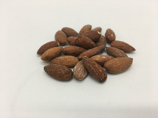 Almonds – Unblanched, Roasted Salted