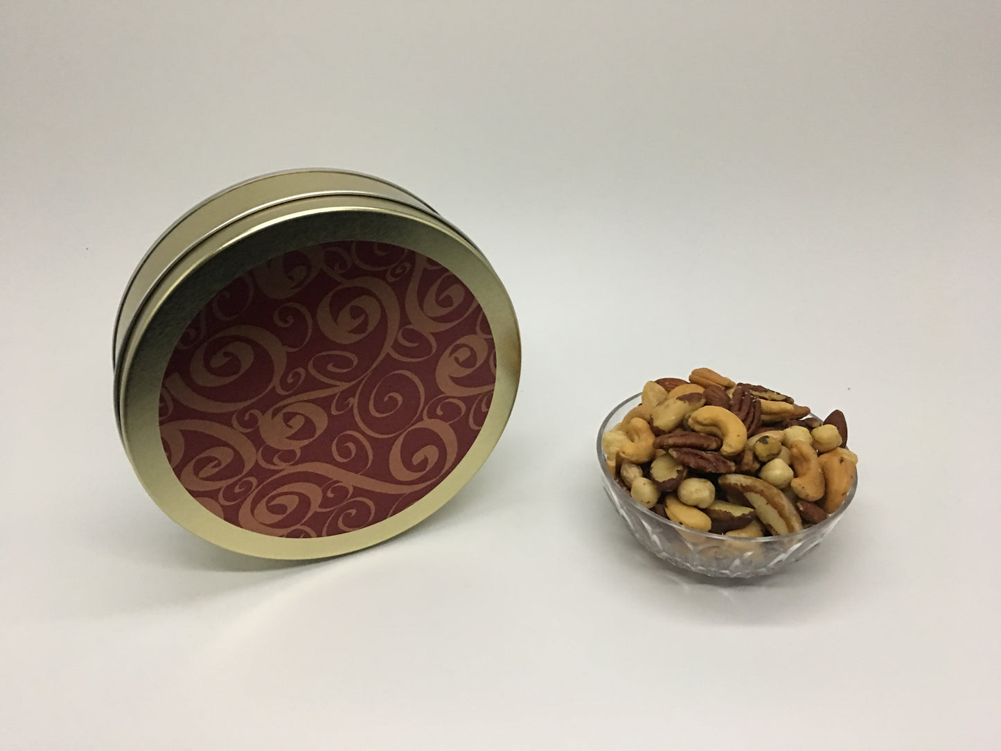 16 OZ. ROASTED UNSALTED MIXED NUT TIN